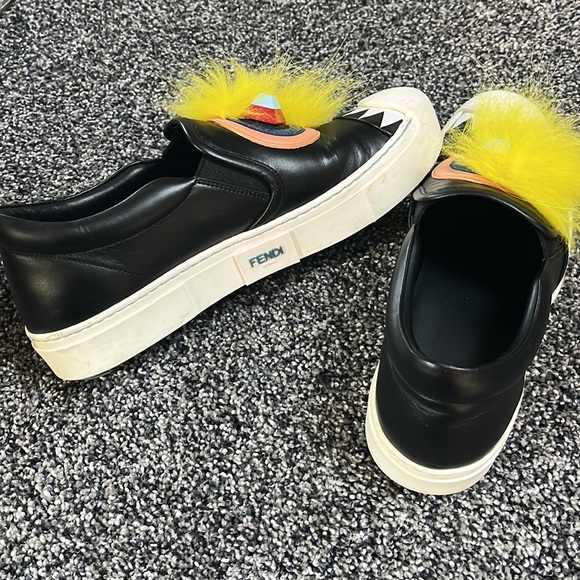 FENDI Sneakerskin Monster Eye Bug Sneakers - Picture 7 of 7
